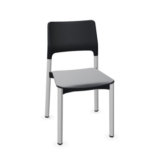 Kusch + Co Arn 4-Leg Frame Chair Plastic Seat Back
