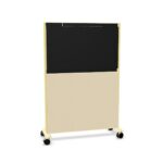 Abstracta Agile Mobile Media Screen Acoustic Room Divider Light