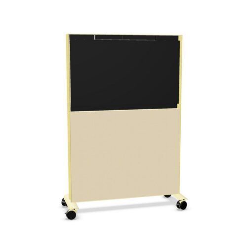 Abstracta Agile Mobile Media Screen Acoustic Room Divider Light