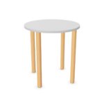 Kusch + Co Arn Round Meeting Table I-Leg Base