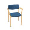 Kusch + Co Embla Upholstered 4-Leg Frame Chair
