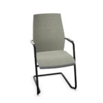 Nowy Styl SO-One Cantilever Conference Chair With Armrests Upholstered