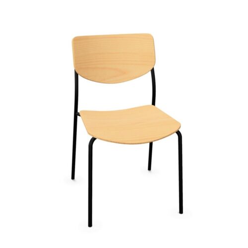 Kusch + Co Smile Plywood 4-Leg Chair