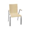 Nowy Styl Cadeira 4-Leg Wooden Meeting Chair With Armrests