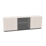 Nowy Styl Erange G2 Modular Cabinet With Hinged Chipboard Glass Doors