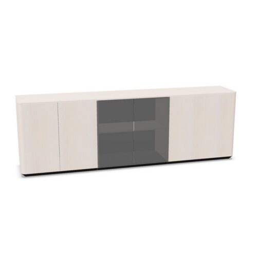 Nowy Styl Erange G2 Modular Cabinet With Hinged Chipboard Glass Doors