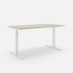 Actiforce Sls 370 Pro Height-Adjustable Desk angled view