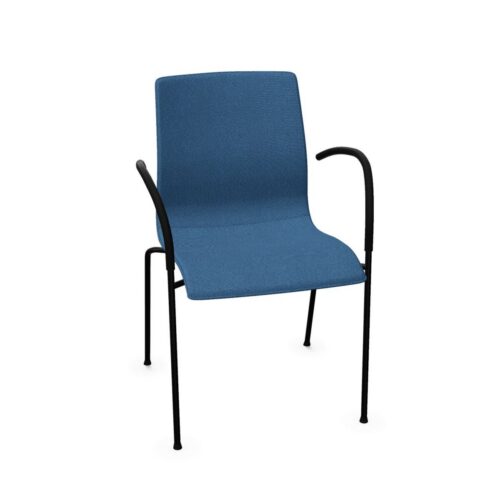Kusch + Co Trio 4-Leg Frame Chair Upholstered