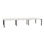 Nowy Styl Sqart Workbench 6U I-Leg Frame Rectangular Bench Desk