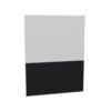 Abstracta Alumi Combi Double Acoustic Floor Screen
