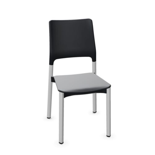 Kusch + Co Arn 4-Leg Frame High-Back Chair Plastic Seat Back