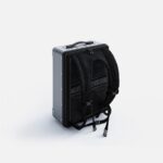 Actiforce Acticase Parachute Aluminum Backpack back view