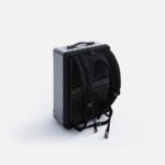 Actiforce Acticase Parachute Aluminum Backpack back view