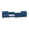 Kusch + Co Creva Landscape Double-Sided Sofa Set With Tables