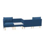 Kusch + Co Creva Landscape Double-Sided Sofa Set With Tables