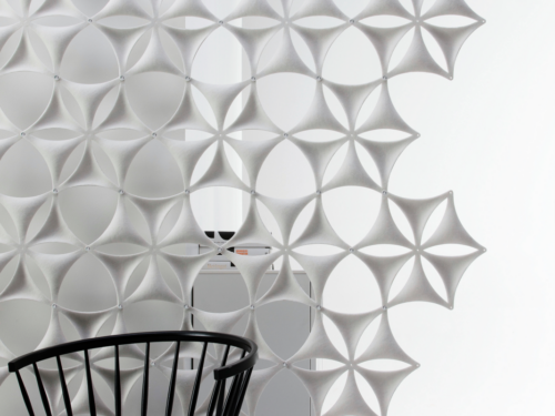 Abstracta Airflake Line Closed Acoustic Panel – Image 2