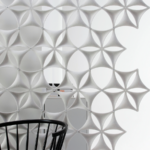 Abstracta Airflake Line Closed Ceiling Baffle arrangement view
