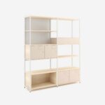 Nowy Styl Aplo Cabinet Set S8 Office Storage Cabinet front view