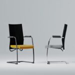 Nowy Styl Motion Cantilever Mesh Back Meeting Chair