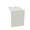 Nowy Styl Sqart Slab-Leg Rectangular Desk Extension
