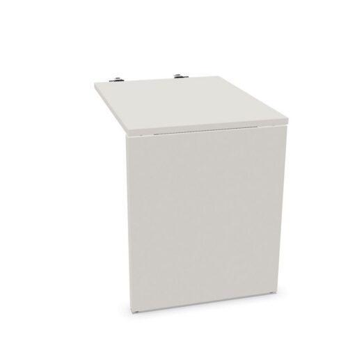 Nowy Styl Sqart Slab-Leg Rectangular Desk Extension