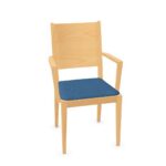 Kusch + Co Luca Upholstered Frame Chair Beech Wood