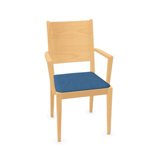 Kusch + Co Luca Upholstered Frame Chair Beech Wood