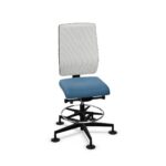 Nowy Styl X-Line Counter Swivel Chair Mesh Back