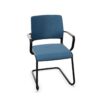 Nowy Styl Xilium Cantilever Meeting Chair With Upholstered Back Armrests