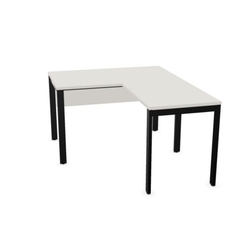 Nowy Styl Sqart I-Leg Desk With Extension Modesty Panel