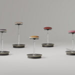 Nowy Styl Belise 110 Adjustable Bar Stool