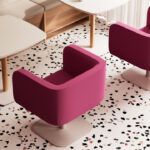 Kusch + Co Bound Swivel Armchair room setting