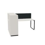 Nowy Styl Play Work 2 0 Desk With Integrated Cabinet U-Leg Frame
