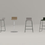Nowy Styl Cafe Vii Up Down Bar Stool