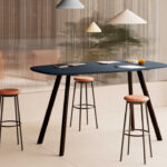 Kusch + Co Creva Meeting Table A-Leg Frame side view