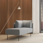 Kusch + Co Creva Pouffe Iii Pouffe sofa arrangement