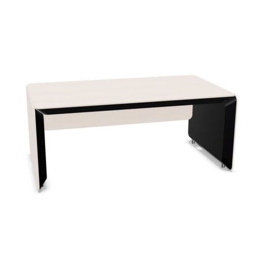 Nowy Styl Erange Slab-Leg Desk With Modesty Panel