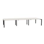 Nowy Styl Sqart 6-Seat I-Leg Workbench With Folding Flap
