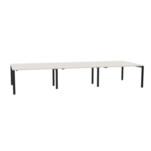 Nowy Styl Sqart 6-Seat I-Leg Workbench With Folding Flap
