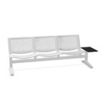 Kusch + Co 8000 3-Seater Beam Bench Perforated Steel
