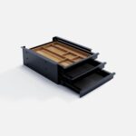 Actiforce Stationary Drawer Box Tri Drawer Accessory