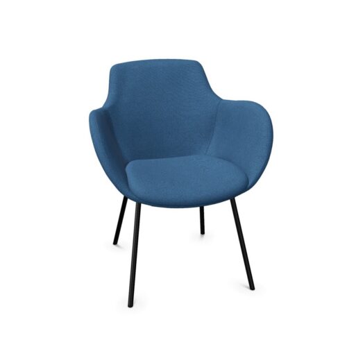 Kusch + Co Lupino Upholstered 4-Leg Armchair