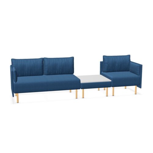 Kusch + Co Creva Landscape Linear Sofa Set One-Sided
