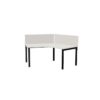 Nowy Styl Sqart I-Leg A120 Corner Desk With Upper Panels