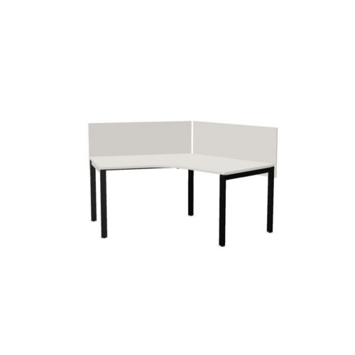 Nowy Styl Sqart I-Leg A120 Corner Desk With Upper Panels