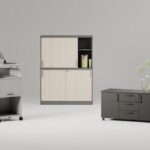 Nowy Styl Easy Space Mobile Caddy Sideboard With Small Top