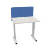 Nowy Styl Easy Space C-Leg Desk With Upper Upholstered Panel