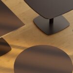 Kusch + Co Embla Soft Square Meeting Table side view