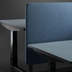Nowy Styl Emodel 2 0 Horizontal Shared Wire Trunking Metal Bench detail view