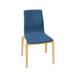 Kusch + Co Yara Upholstered Four-Leg Frame Chair